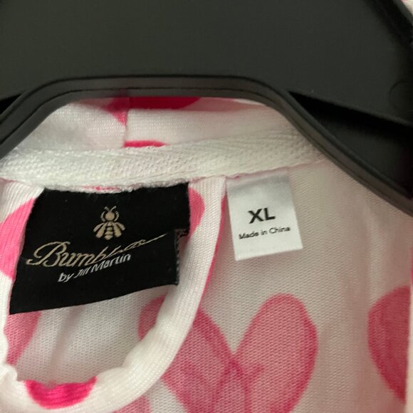 Bumblebella by Jill Martin Dreamy Jersey Spa Robe - Pink (Sz XL) a640441 - Picture 4 of 5